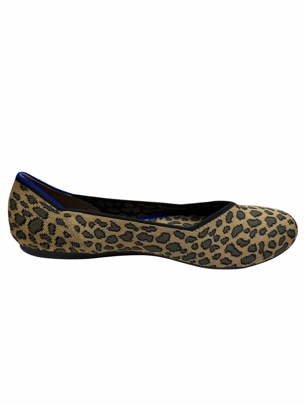 *NEW* Rothys Rounded Toe Flat in Spotted Leopard sz 11.5 Retired Pattern - Picture 3 of 10